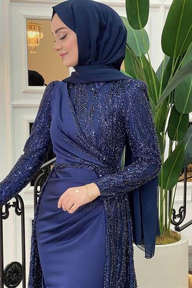 Dilara Abiye Lacivert