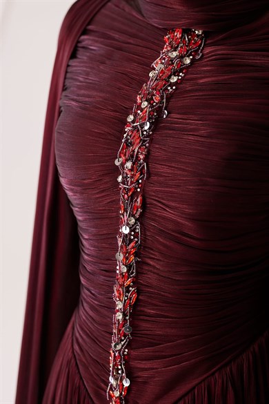 Dior Abiye Bordo