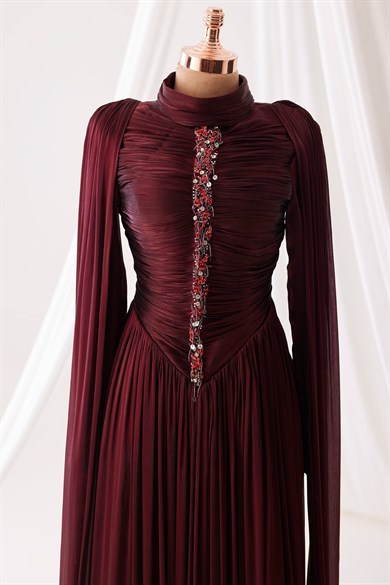 Dior Abiye Bordo