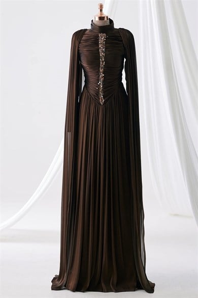 Dior Abiye Kahverengi