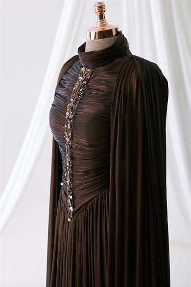 Dior Abiye Kahverengi