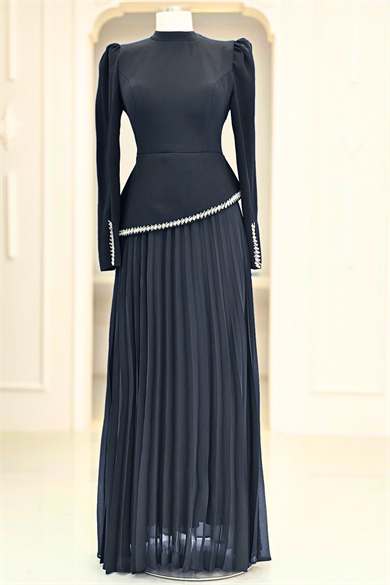 Efsun Abiye Elbise Siyah