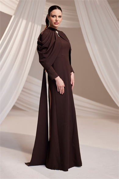 Eftelya Abiye Kahverengi