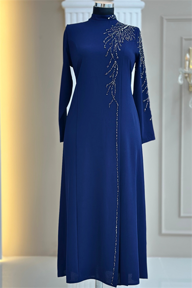 Elisa Abiye Elbise İndigo