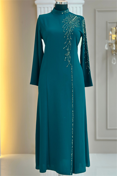 Elisa Abiye Elbise Petrol