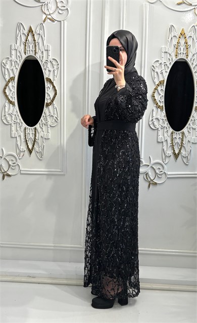 Elora Abaya Siyah