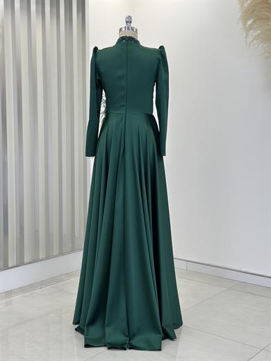 Flowers Abiye Zümrüt