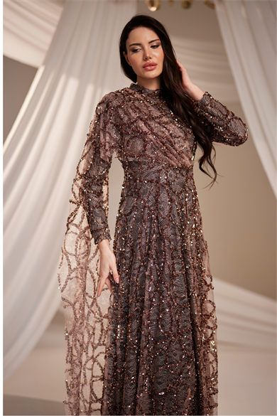 Gonca Abiye Kahverengi