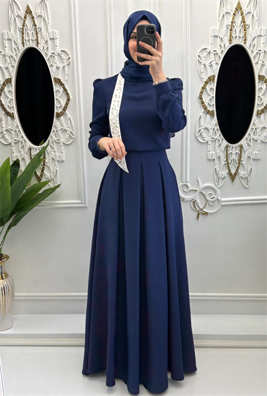 Gülce Abiye Lacivert