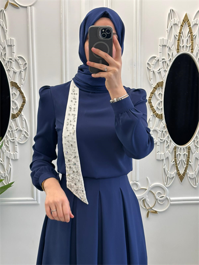 Gülce Abiye Lacivert