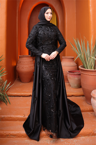 Gülnihal Abiye Siyah