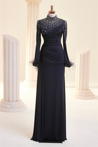 Heves Abiye Lacivert