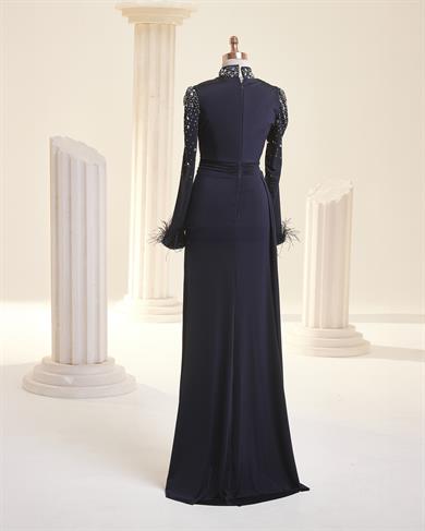 Heves Abiye Lacivert