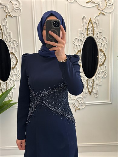 İlay Abiye Lacivert