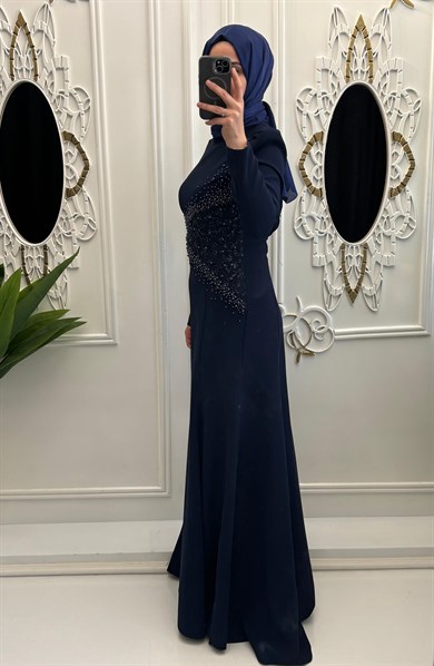 İlay Abiye Lacivert