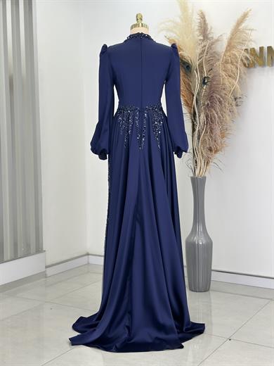 İncilay Abiye Lacivert