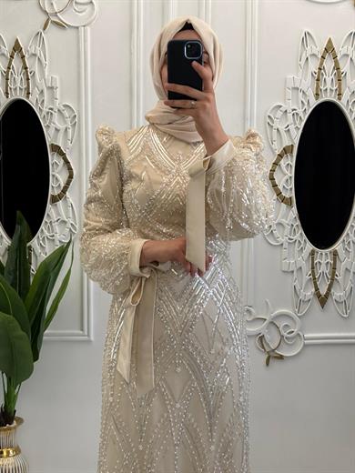 İncili Ülkü Abiye Gold