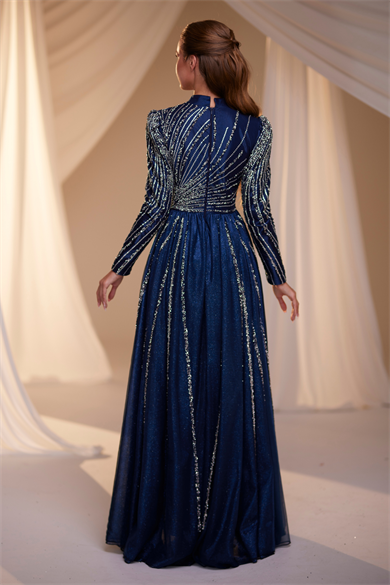 Işıl Abiye Lacivert