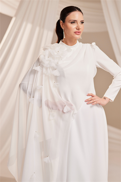 Kardelen Abiye Beyaz