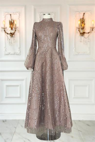 Karina Abiye Elbise Vizon