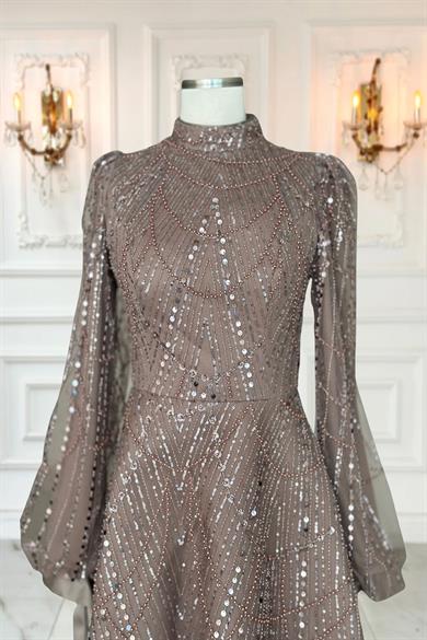 Karina Abiye Elbise Vizon