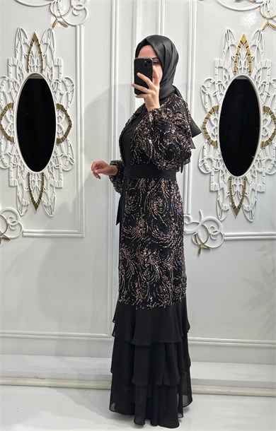 Kayra Abaya Siyah