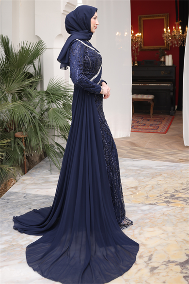 Meyra Abiye Lacivert