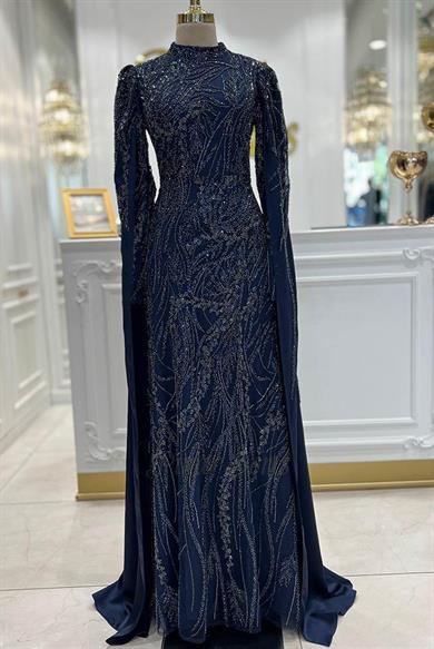 Nadide Abiye Lacivert