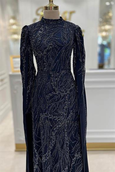 Nadide Abiye Lacivert