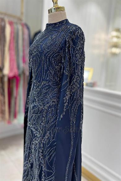 Nadide Abiye Lacivert