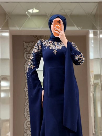 Nihan Abiye Lacivert