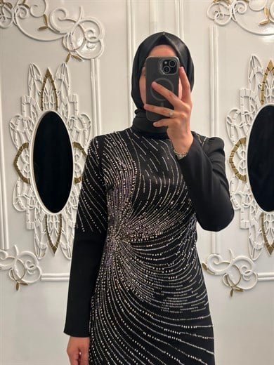 Nurgül Abiye Siyah