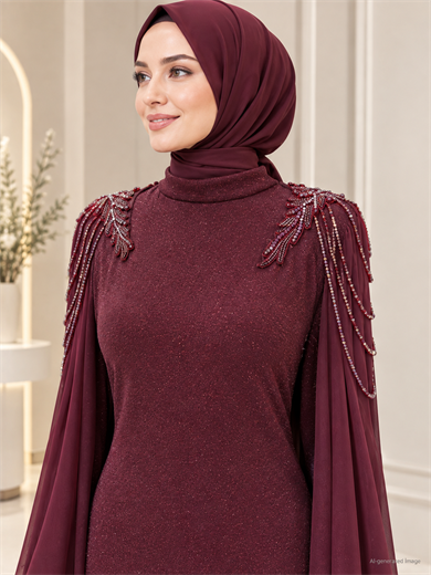 Nurşah Abiye Bordo