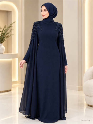 Nurşah Abiye Lacivert