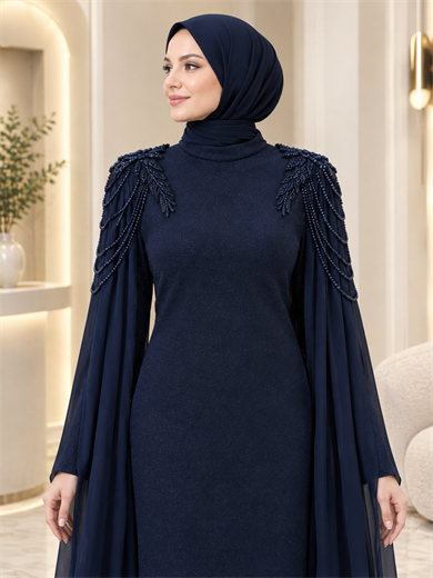 Nurşah Abiye Lacivert