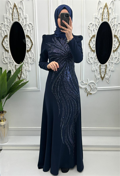 Özüm Abiye Lacivert