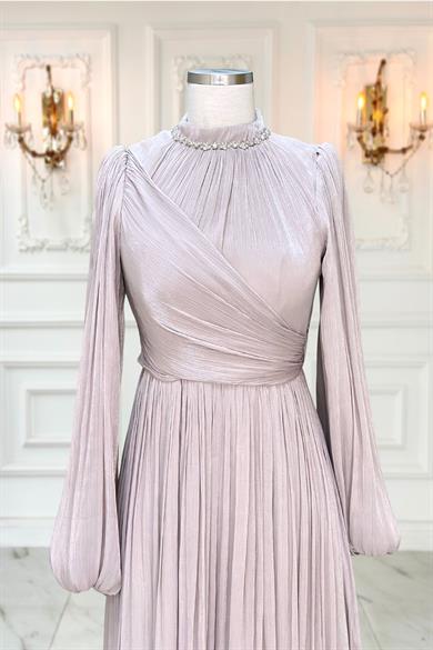 Pelin Abiye Elbise Bej