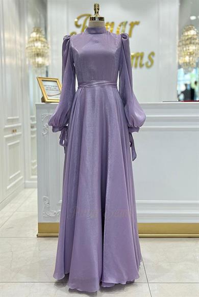 Petek Prive Abiye Lila