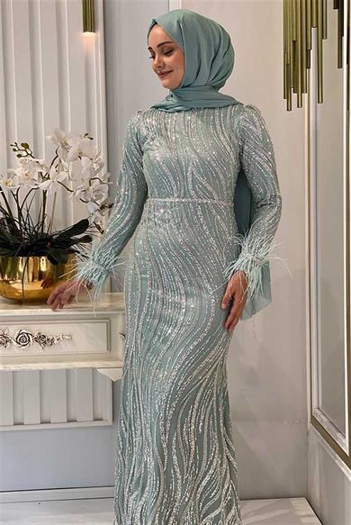 Pınar Şems Ensar Abiye Mint