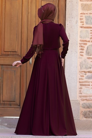 Pınar Şems - Serra Dress Claret Red