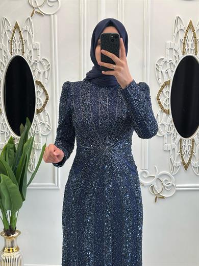 Rahşan Abiye Lacivert