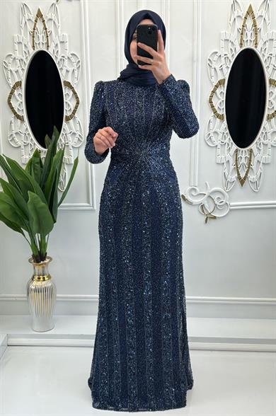 Rahşan Abiye Lacivert