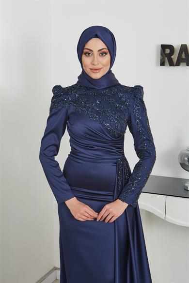 Rosa Abiye Lacivert