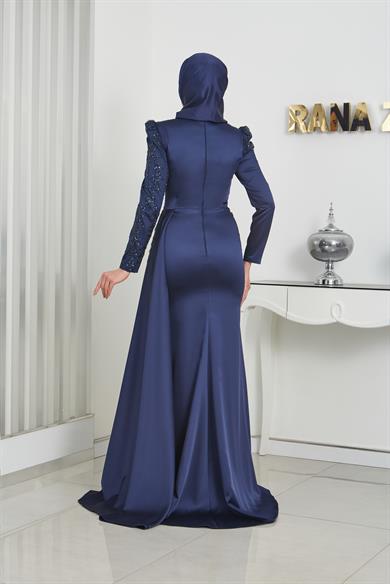 Rosa Abiye Lacivert
