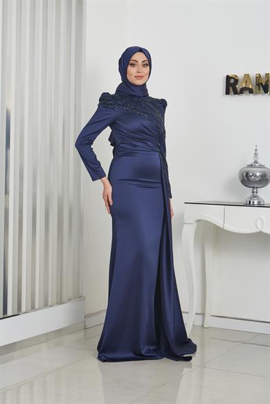Rosa Abiye Lacivert