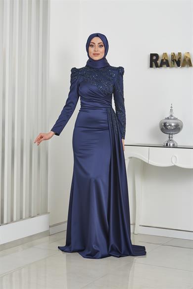 Rosa Abiye Lacivert