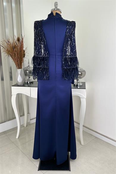 Ranazen Matmazel Abiye Lacivert