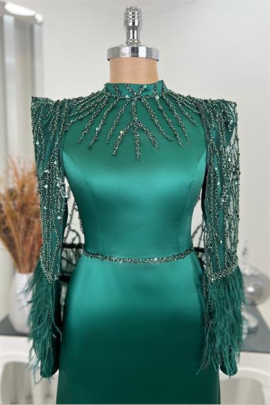 Ranazen Matmazel Abiye Zümrüt