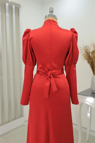 Ranazen Viole Abiye Kırmızı