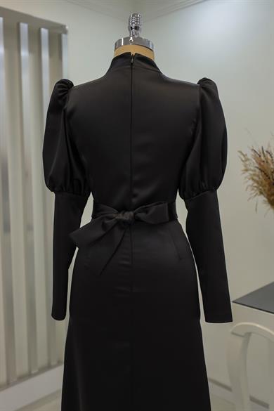 Ranazen Viole Abiye Siyah